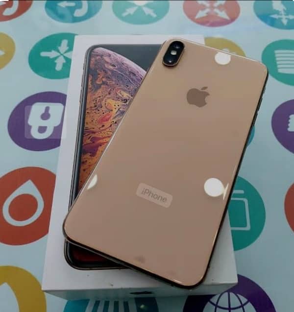 iphone xs max 64 GB GOLDEN COLOUR 80  battery health 0