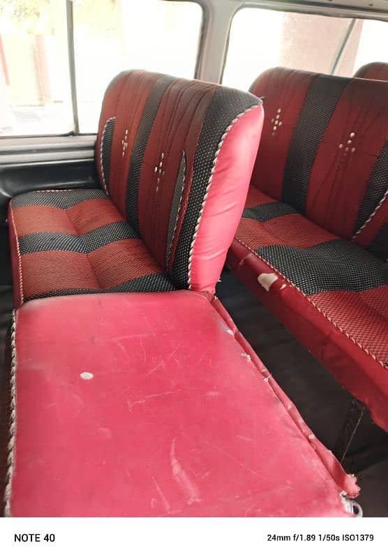 Toyota hiace seats 2