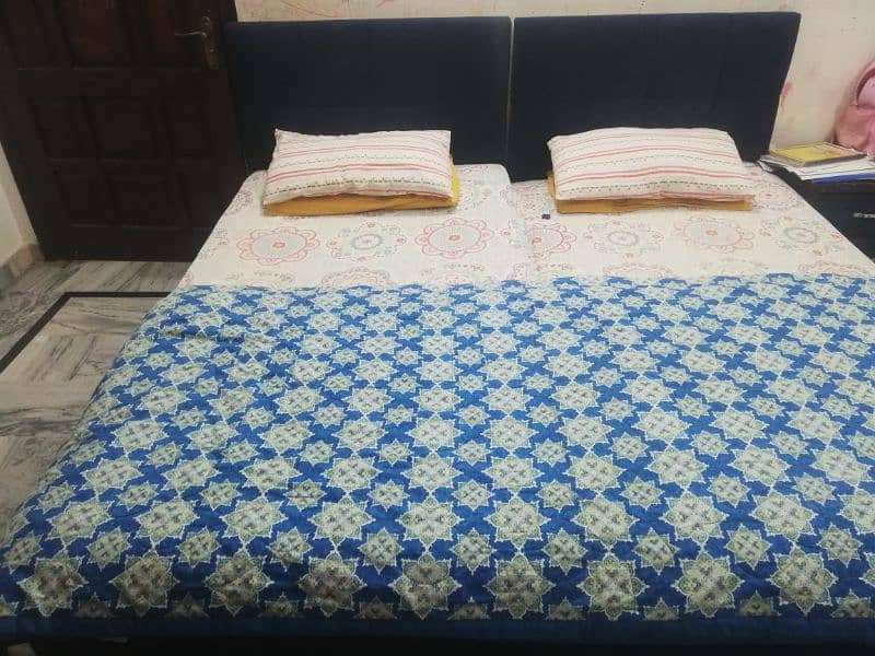 2 single beds with mattress for sale 0