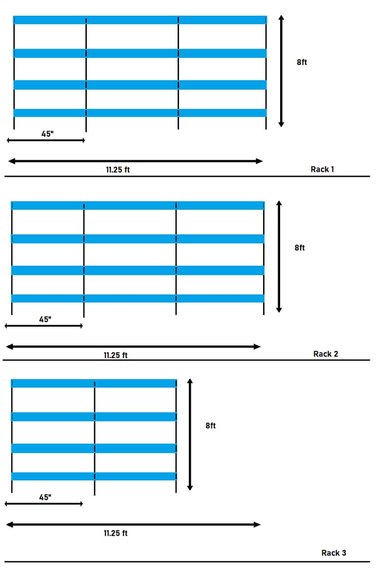 Iron Steel Racks for Shop and Warehouse 7