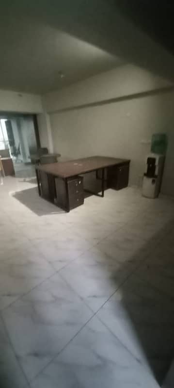 Dha Ph 7 | Khe Ittehad & Jami Street 11 | 1500 Sqft Fully Furnished Office Floor | Executive Glass Chambers | Attach Bath | Kitchen | Basement Car Parking | Maintained By Real Estate Management | Reasonable Rent | 4