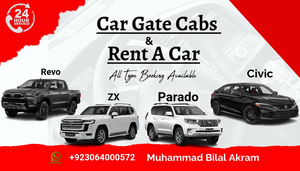 Available Car for Rent - Parado, Land Cruiser, Rivo, MG, Civic,Coroll 0