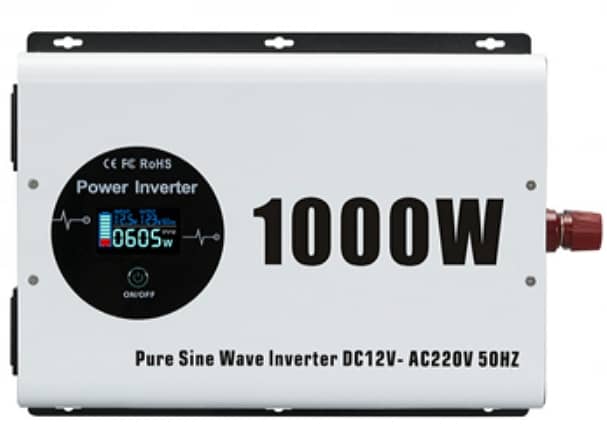 Book Solar Asia 12 Volt (600 Watt) Pure Sine DC / AC Inverter Warranty 0