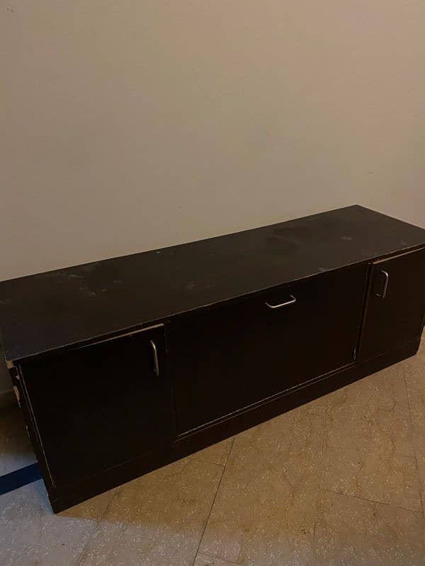 wooden tv table for sale 0