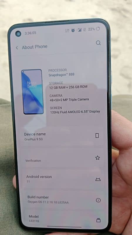 Oneplus 9 12 Ram 256 memory 0