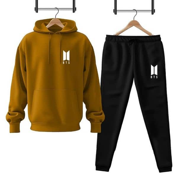 Men's Printed Hoodie Tracksuit 6