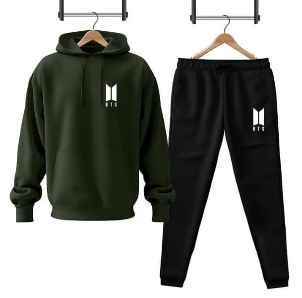 Men's Printed Hoodie Tracksuit 3