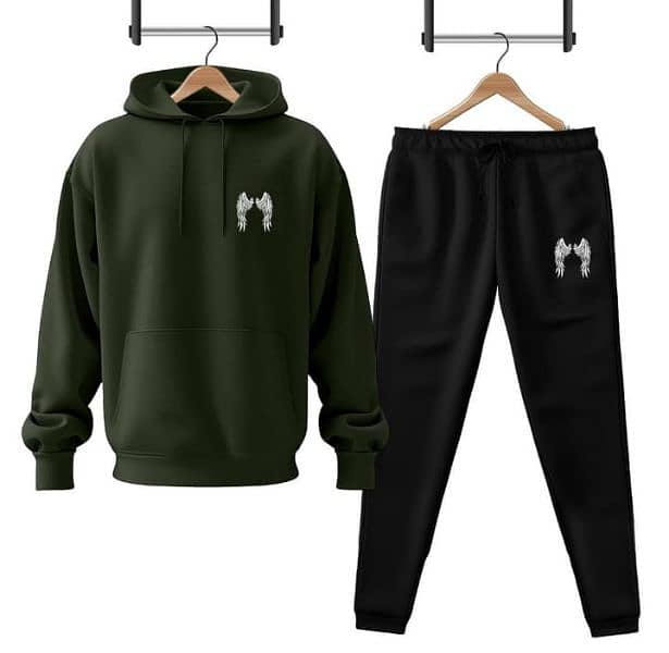 Men's Printed Hoodie Tracksuit 5