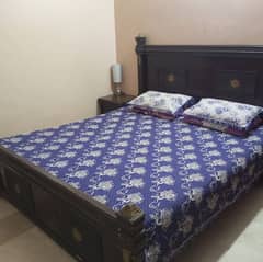 bed set with side tables(with mattress)