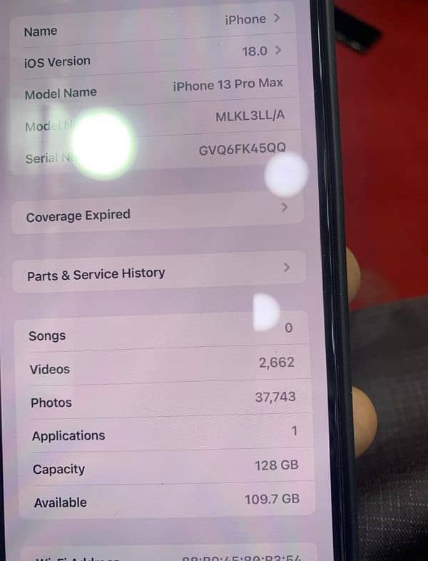 iphone 13 Pro Max - 128gb PTA Approved 1