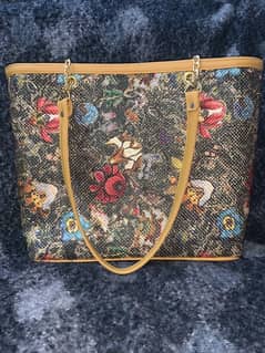 Floral double sided Bag