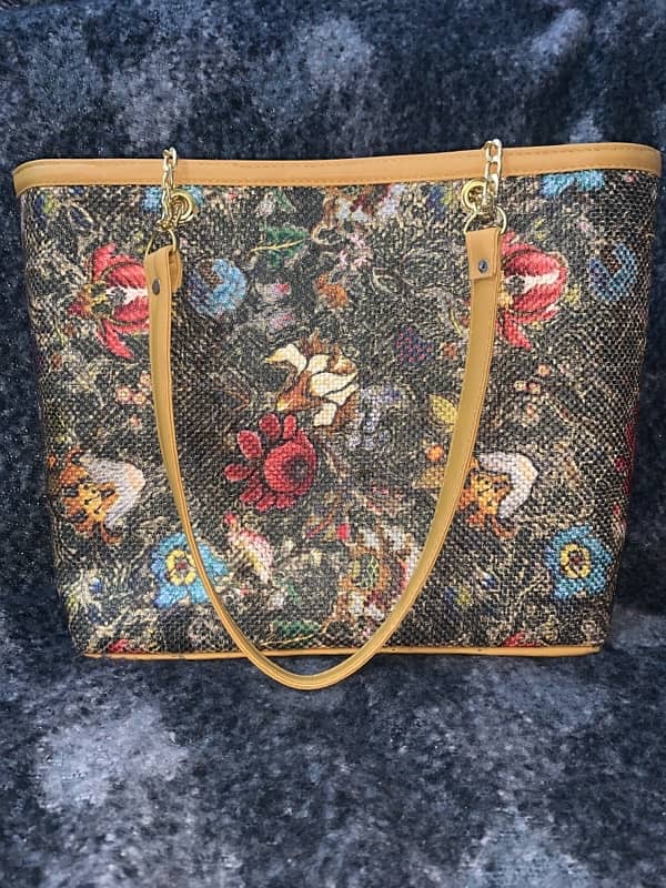 Floral double sided Bag 0