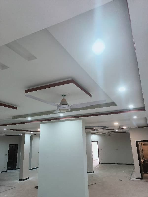 1 Kanal lower ground portion for rent in Soan Garden, Islamabad. 0