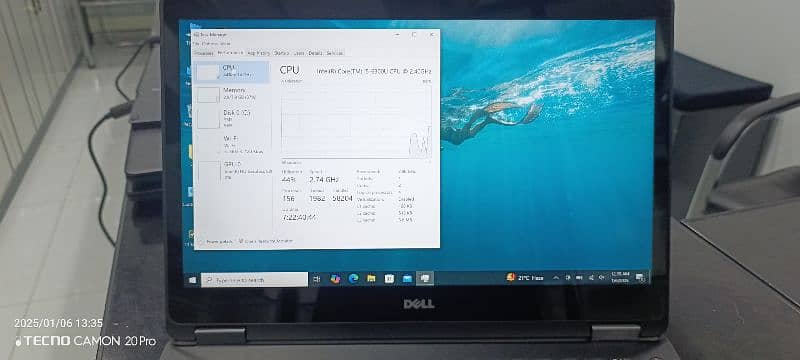 Dell latitude 7470 i5 6th Touch 2k 3