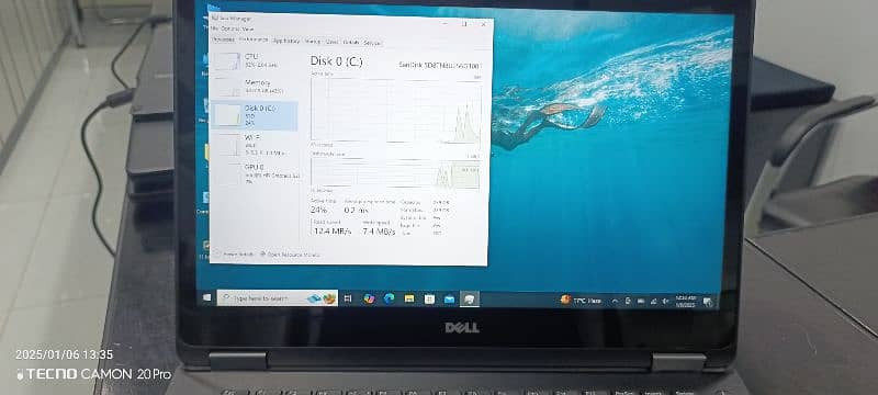 Dell latitude 7470 i5 6th Touch 2k 5