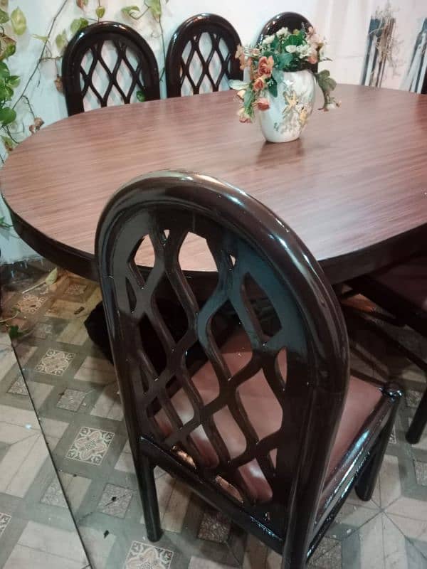 Dinning table with 6chairs 1