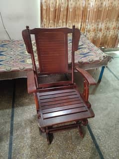 pure shisham wood rest chair