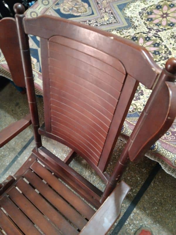 pure shisham wood rest chair 6