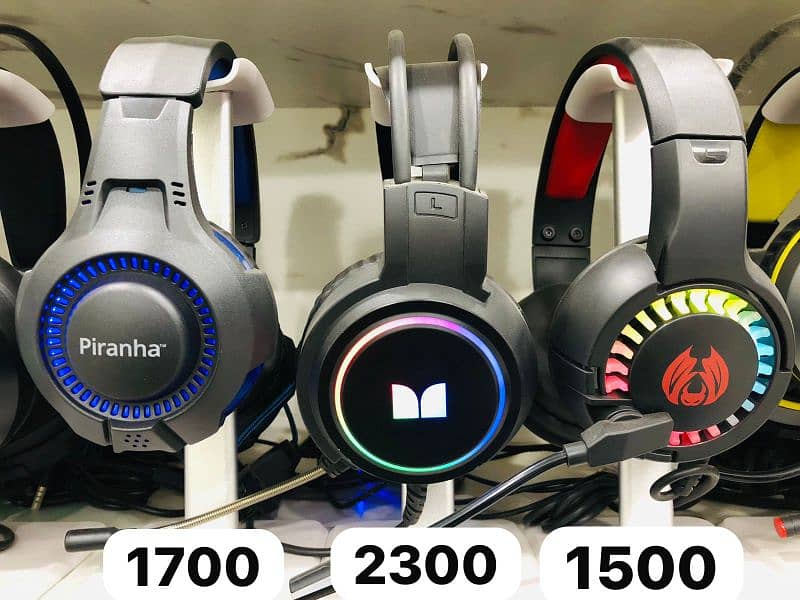 PRO RGB Gaming Headphones With USB Mic For PC Laptop XBOX PS4 Headset 4