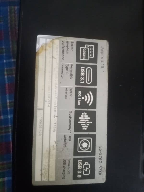 Acer Core i5 7The Generation Good Condition for sale in lahore pak 3