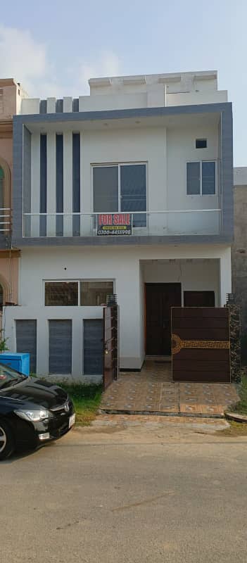 3 Marla Double Storey House is for Sale in B Block Kabir Town Phase 2 0