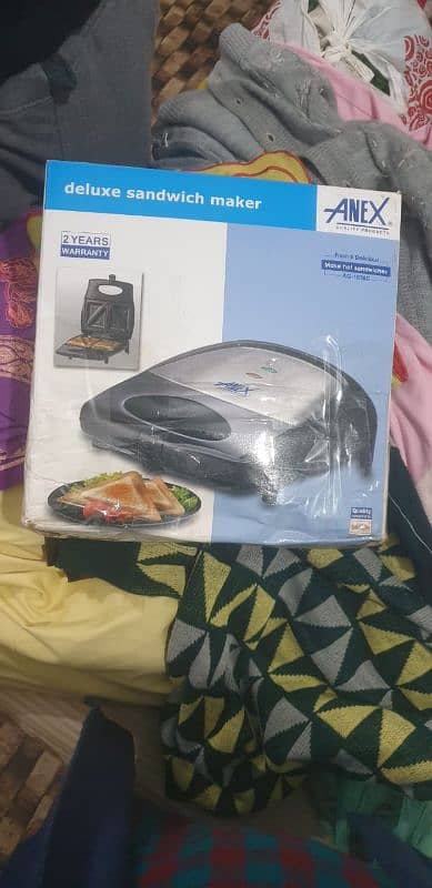 anex sandwich maker. . . 1