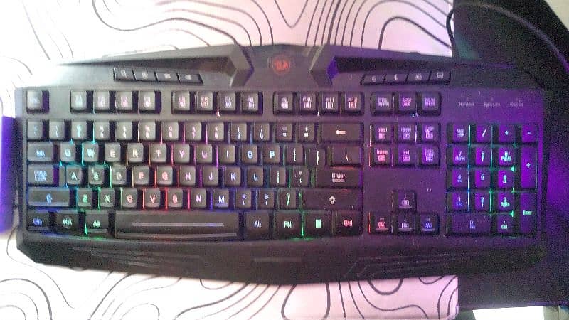 keyboard, mouse, headset, soundcard, hard drives 6