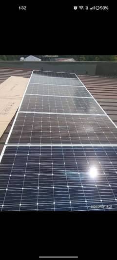 380 watts used solar panel a grade  100% effieceny