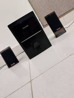 imported Microlab branded speakers