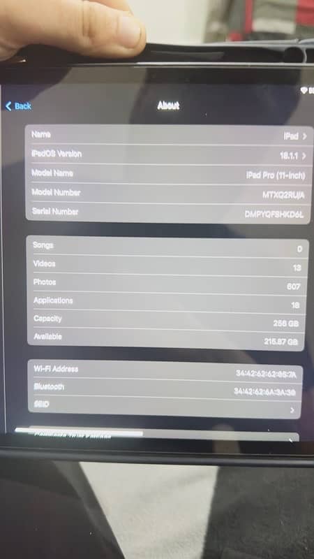 Ipad Pro 2018 256gb 3