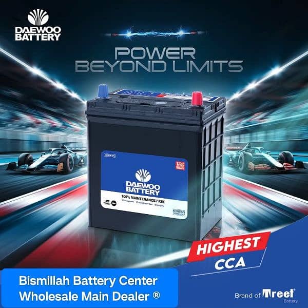 BISMILLAH BATTERY CENTER WHOLESALE MAIN DEALER OSAKA PHOENIX DAEWOO 4