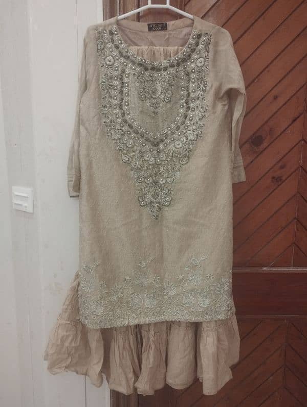 Embroidery Suit / 3pc suit / Ladies formal Collection/Party wear suits 7