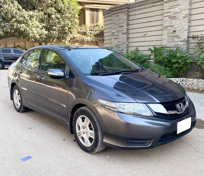 Honda City IVTEC 2019 manual grey metallic 2