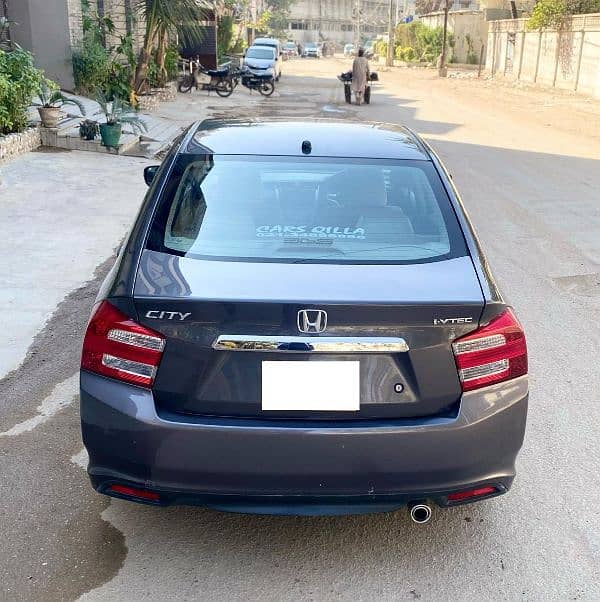 Honda City IVTEC 2019 manual grey metallic 4