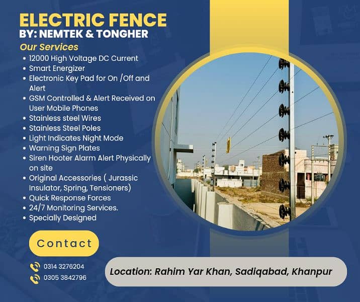 SECURE your HOME OFFICE Professionally by Electric Fence 1