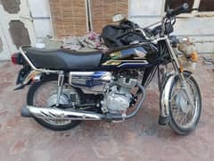 Honda CG 125 Black Special Chrome Edition