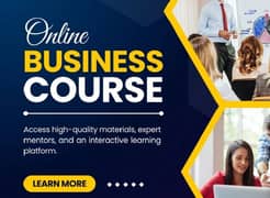 online business course