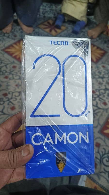 techno camon 20 pro 16. . . 256   full box original dabba charger 7