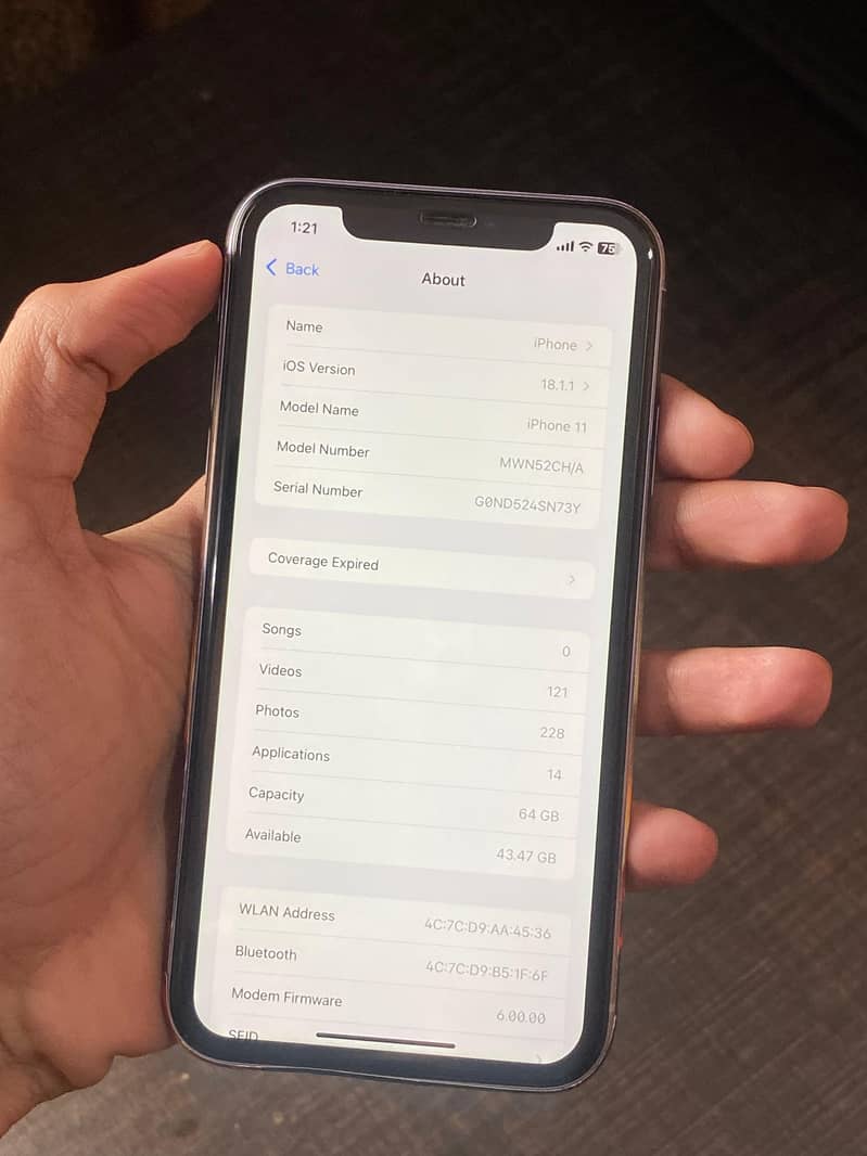 iPhone 11 Dual Sim PTA Approved 10