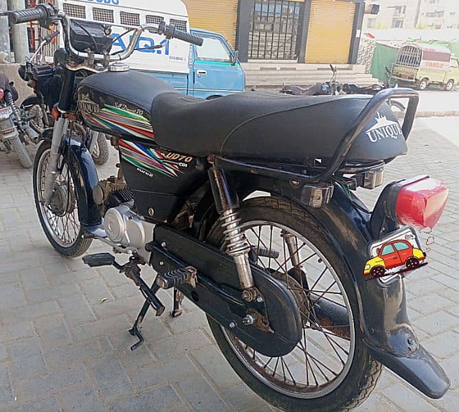 unique 2017 black colour 70cc bike for sale 8