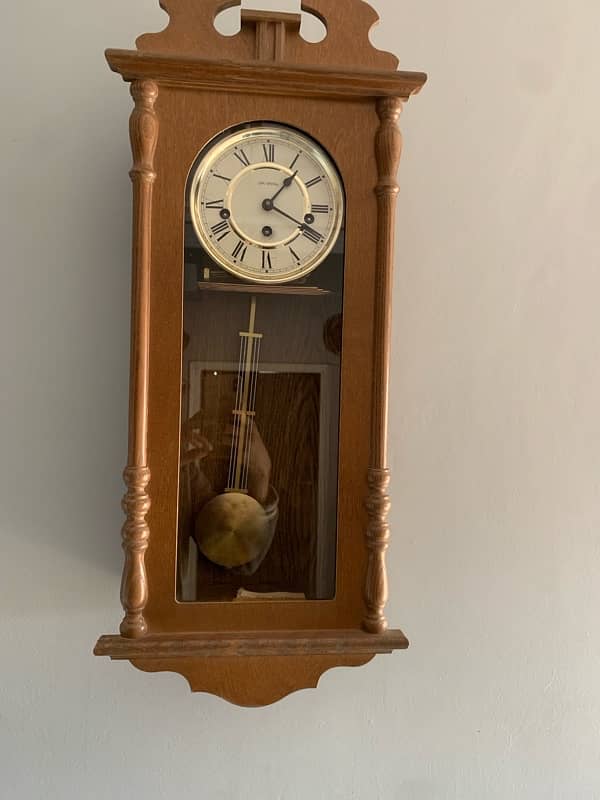 WM Widdop Pendulum chime Clock 4