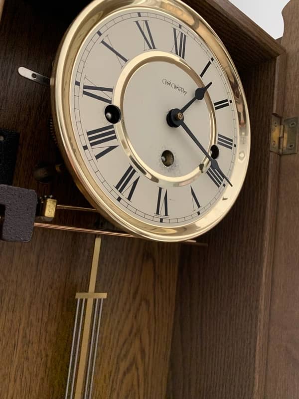 WM Widdop Pendulum chime Clock 5