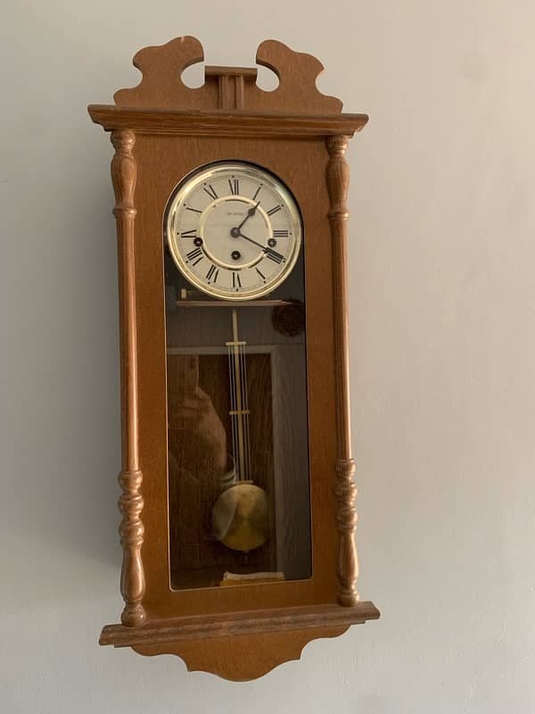 WM Widdop Pendulum chime Clock 6