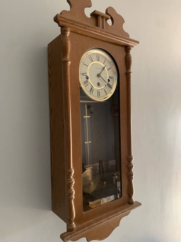 WM Widdop Pendulum chime Clock 10