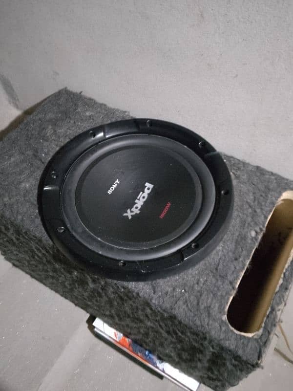 Sony subwoofer car audio system 2