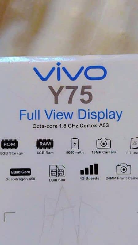 Vivo y75a 0