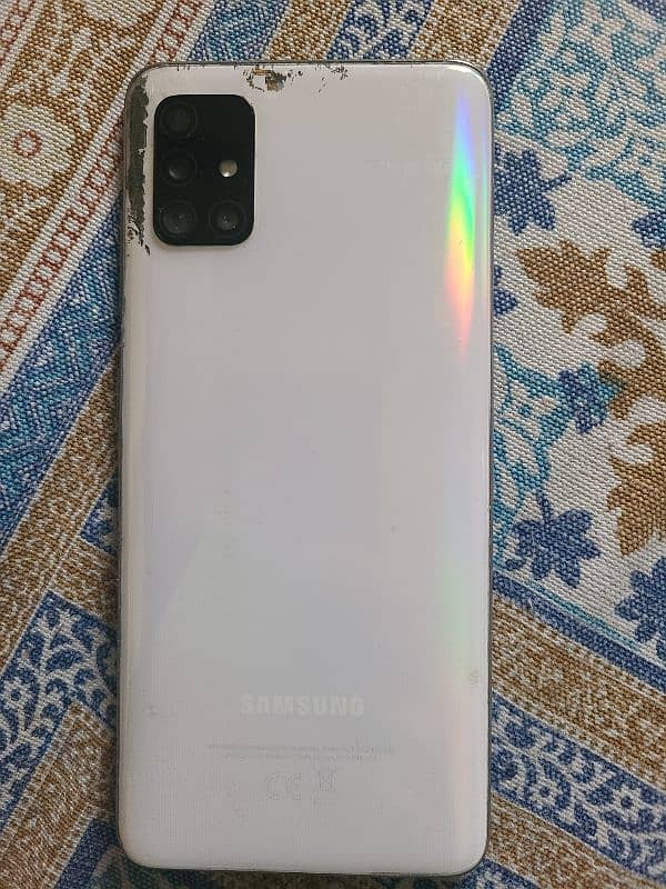 Samsung Galaxy A 51 white back for sale 2