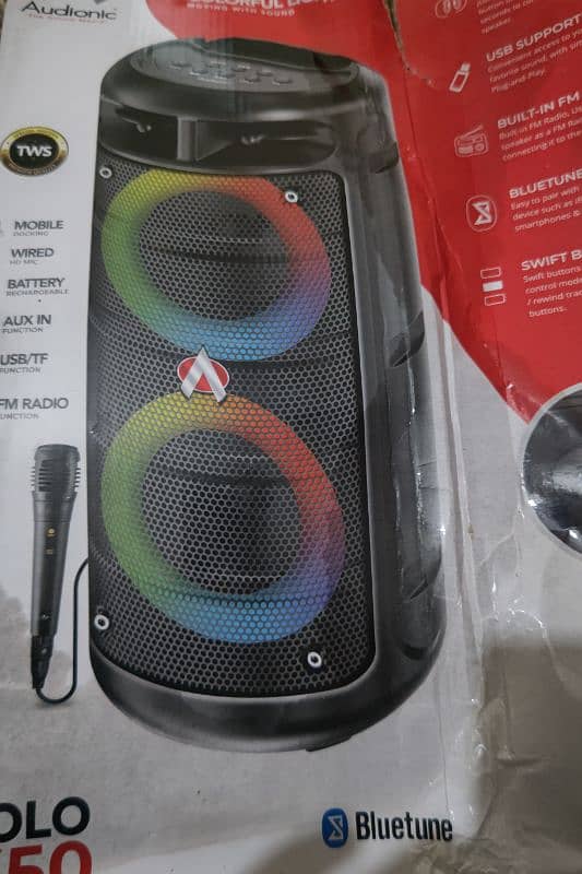 Audionic model solo x50 in warranty 4