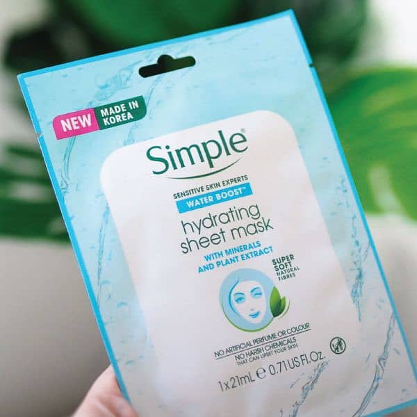 Simple Face sheet Mask original 3