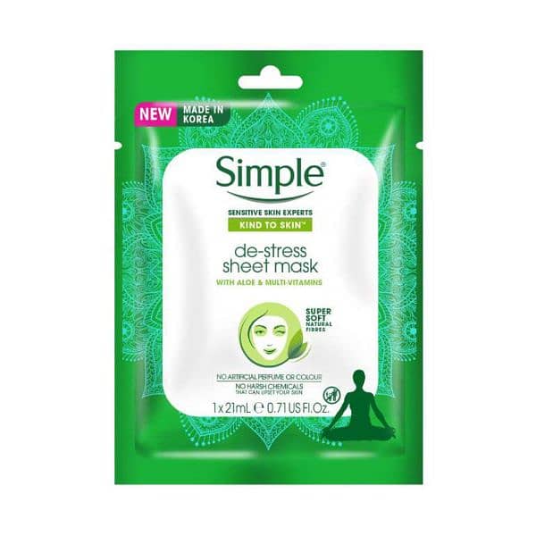 Simple Face sheet Mask original 4